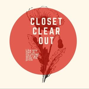 Like any item in my closet and I will drop price